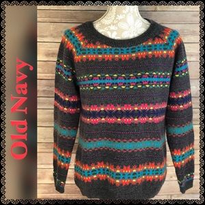 Beautiful Fair Isle Pull-Over Sweater